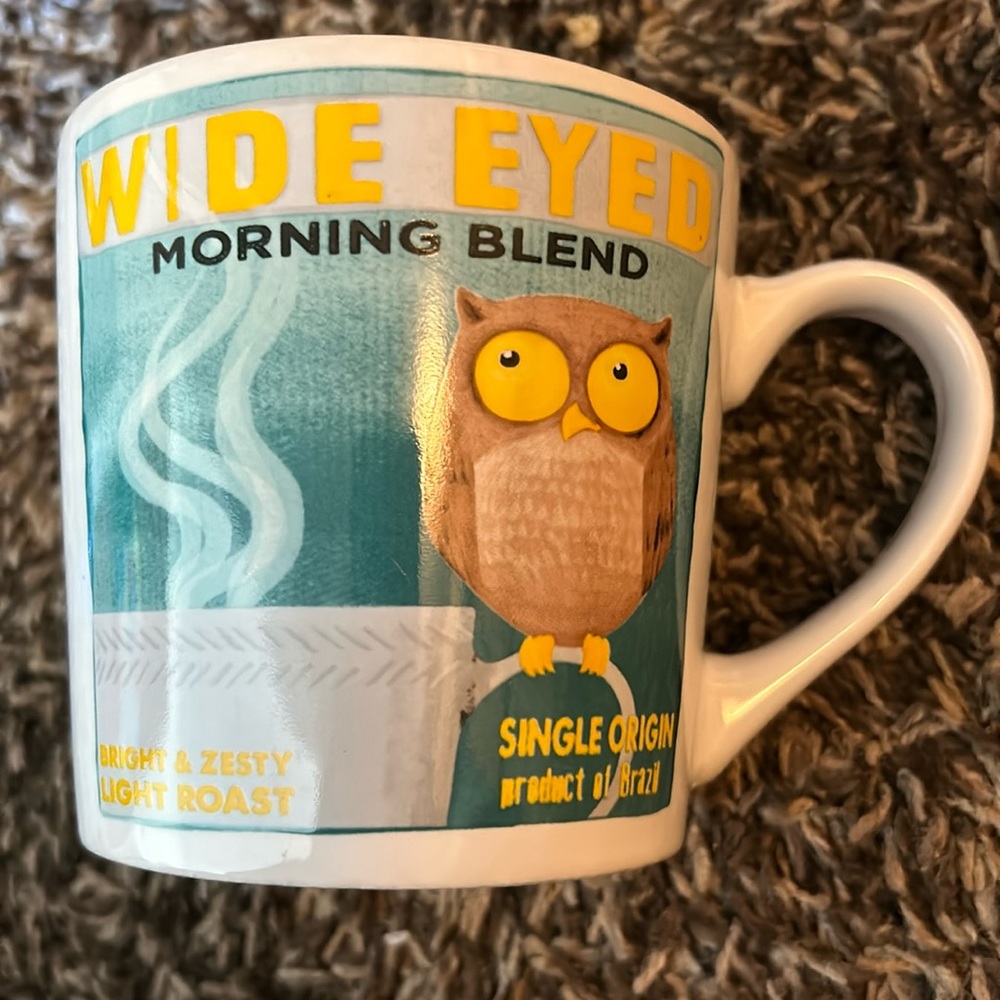 Fun owl mug